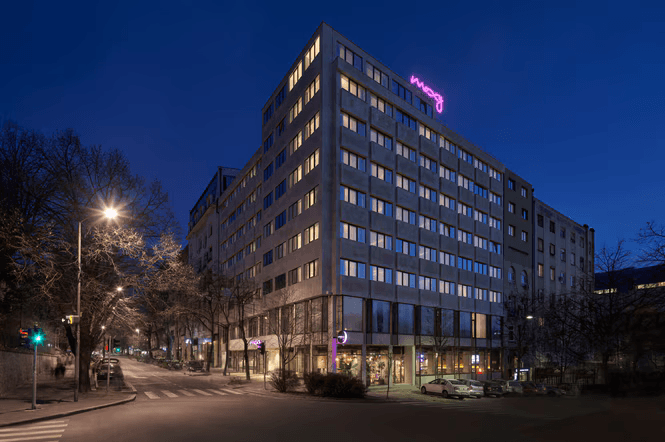 Moxy Belgrade hotel exterior